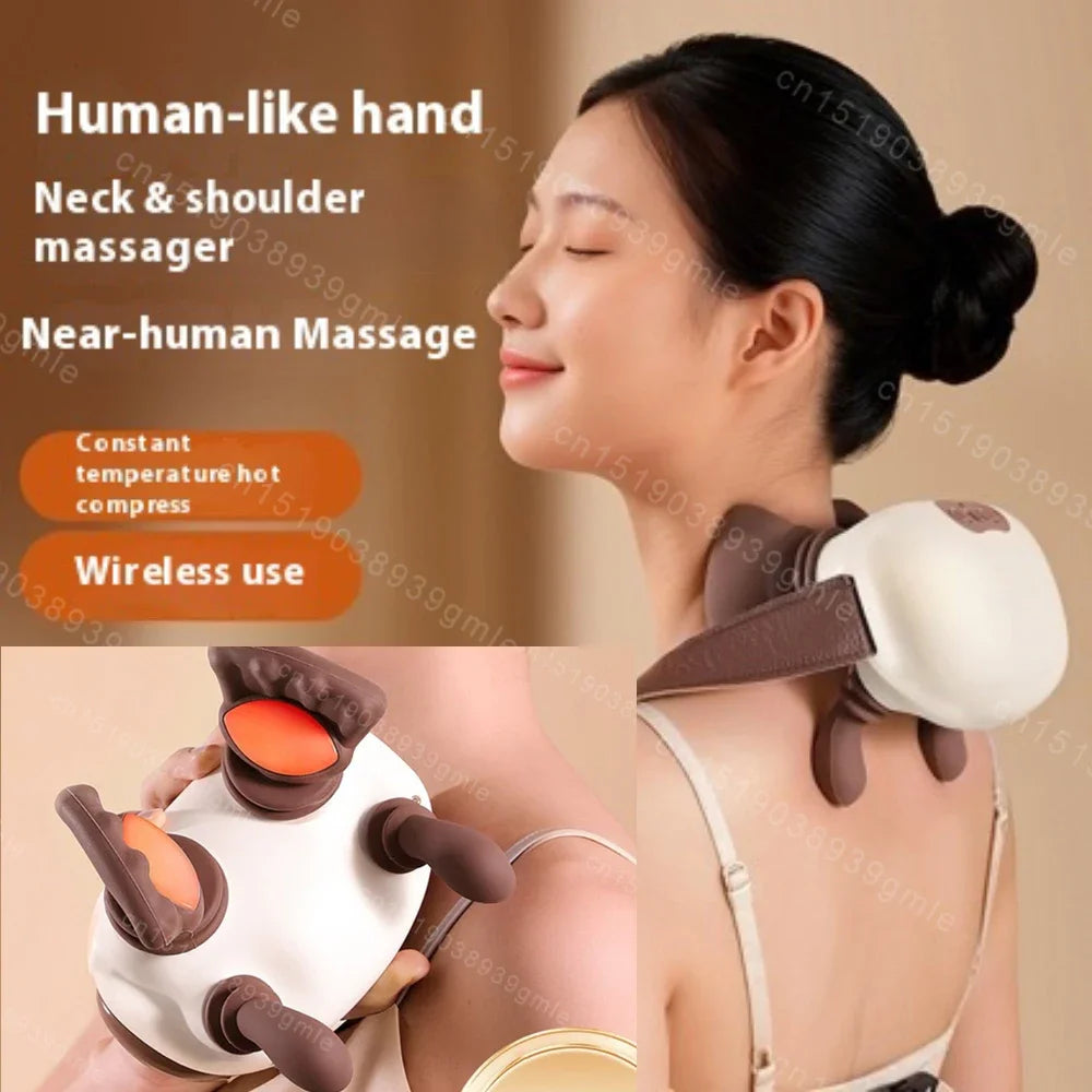 Wireless Deep Kneading Neck Massager