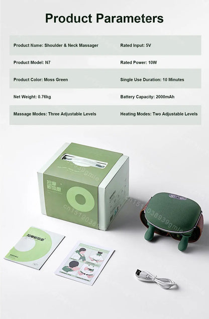 Wireless Deep Kneading Neck Massager