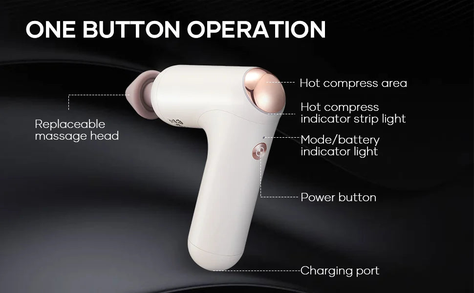 Breo Lucky 7 Heated Massage Gun